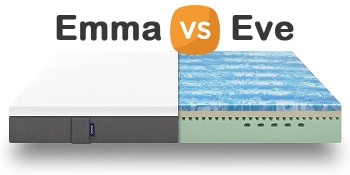 Eve VS Emma : quel est le meilleur matelas ?