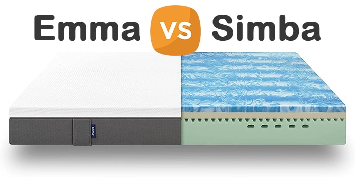 Simba VS Emma : quel est le meilleur matelas ?